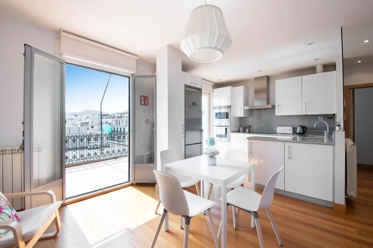Modern Apartment With Spacious Terrace San Sebastian Spain